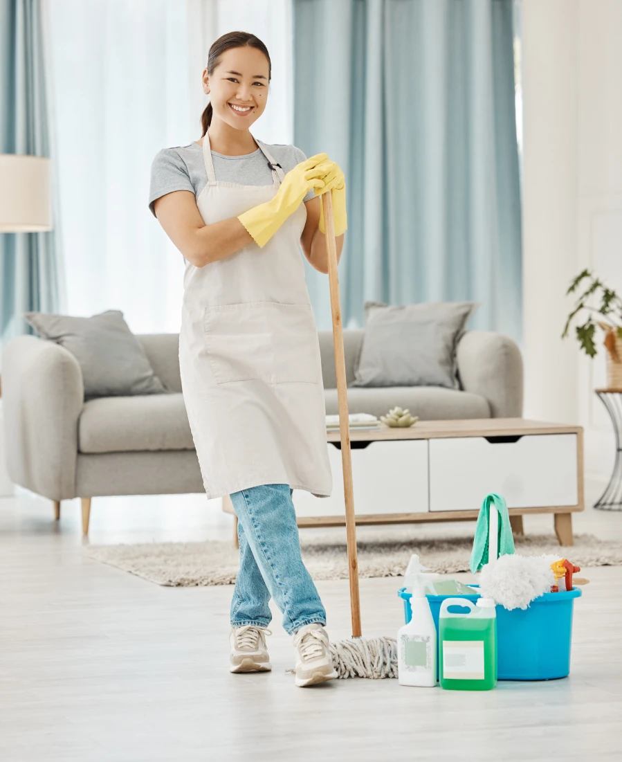 Professionally cleaned home interior on the Gold Coast